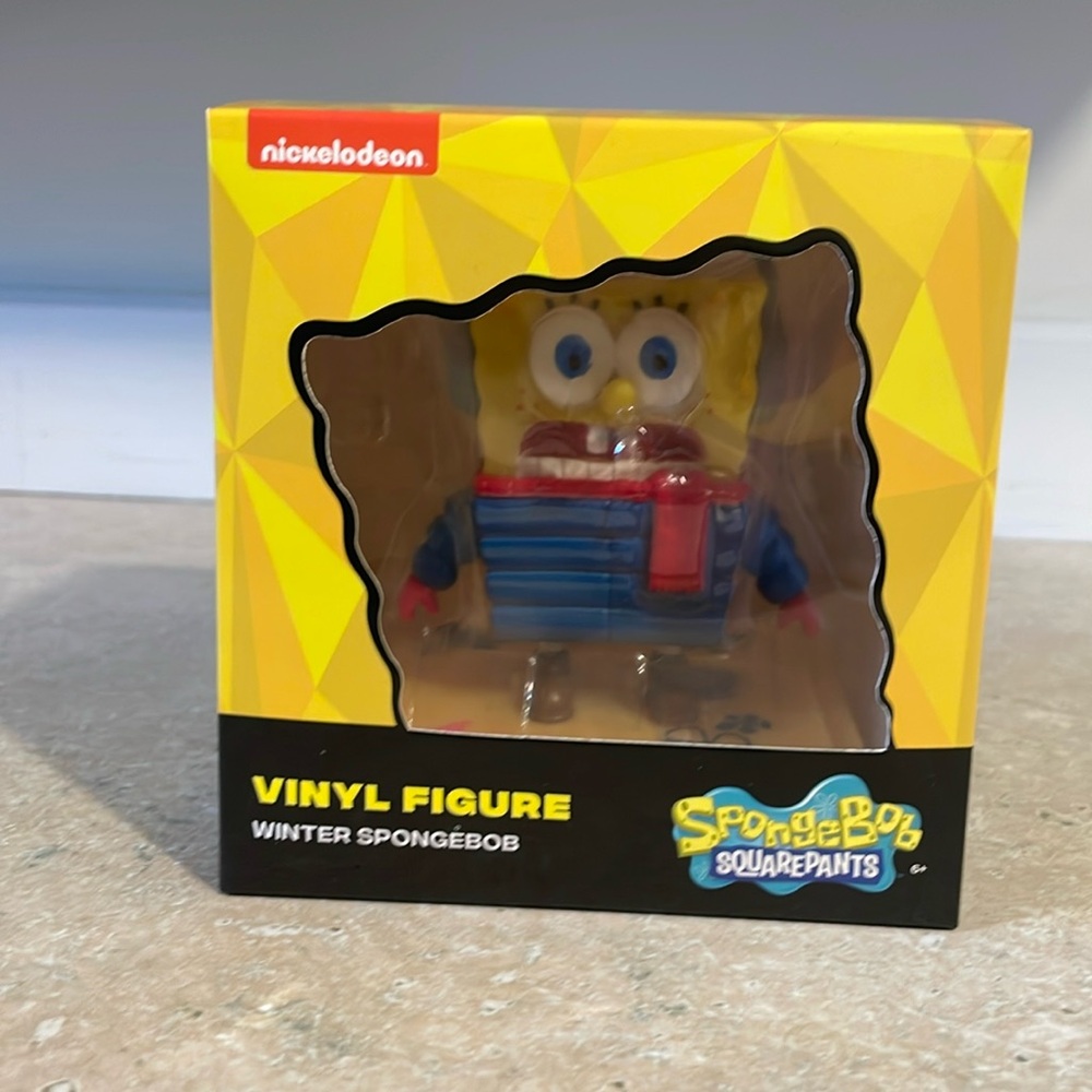 Winter SpongeBob Collectable Vinyl Figure